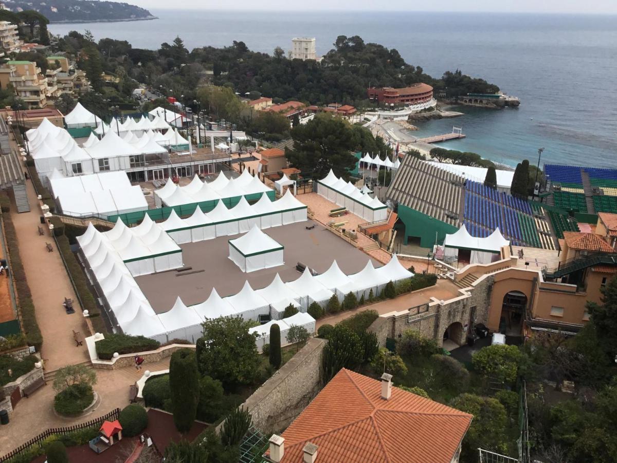 Fabulous !!Apartment A Front Of Legendary Monte Carlo Beach And Tennis Club ! Roquebrune-Cap-Martin Exteriör bild